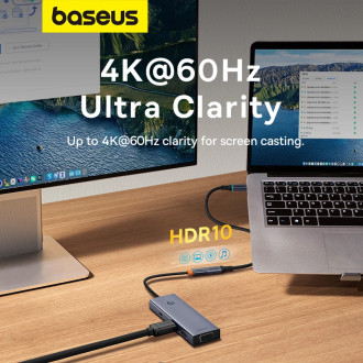 Baseus 10Gbps prodlužovací kabel 0,5m černý