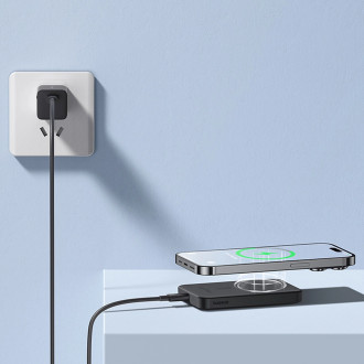Baseus mini power banka 5000mAh 20W + USB-C kabel (20V/3A) - černý