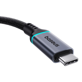 Baseus High Definition Series USB-C (samec) / USB-C (samice) 10Gb/s kabel 1m - černý