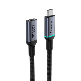 Baseus High Definition Series USB-C (samec) / USB-C (samice) 10Gb/s kabel 1m - černý