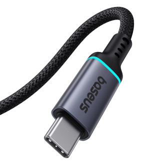 Baseus High Definition Series USB-C (samec) / USB-C (samice) 10Gb/s kabel 1m - černý