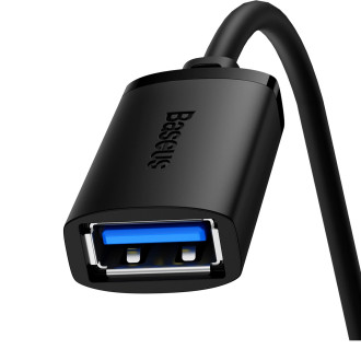 USB 3.0 prodlužovací kabel 0,5m Baseus AirJoy Series - černý