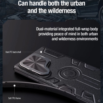 Nillkin CamShield Armor Prop Case pro Samsung Galaxy S24 Ultra - černý