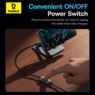 Baseus High Definition Series BS-OH139 USB-C / DP 8K PD 100W 1,5m kabel – černý