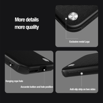 Magnetické pouzdro Nillkin Textured Prop pro Xiaomi 14 Pro - černé