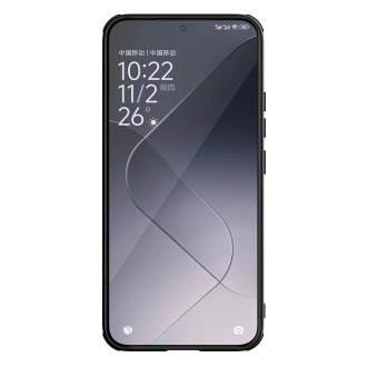 Kožené magnetické pouzdro Nillkin CamShield Prop pro Xiaomi 14 Pro - černé