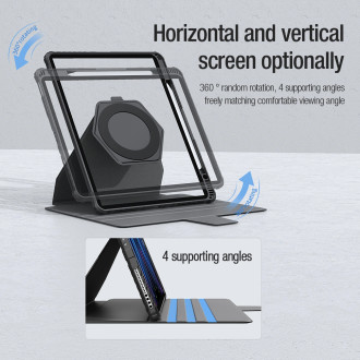 Pouzdro Nillkin Bumper SnapSafe pro iPad Pro 12.9 2020/2021/2022 – modré