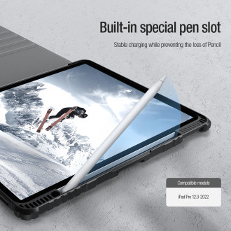 Pouzdro Nillkin Bumper SnapSafe pro iPad Pro 12.9 2020/2021/2022 – modré