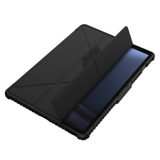 Pouzdro Nillkin Bumper Leather Case Pro pro Samsung Galaxy Tab S9 FE+ - černé