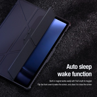 Pouzdro Nillkin Bumper Leather Case Pro pro Samsung Galaxy Tab S9 FE+ - černé