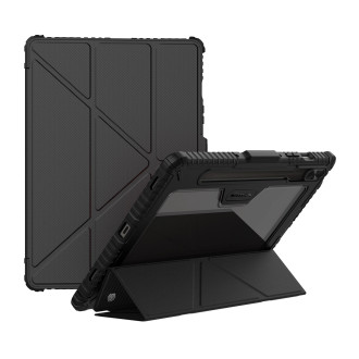Pouzdro Nillkin Bumper Leather Case Pro pro Samsung Galaxy Tab S9 - černé
