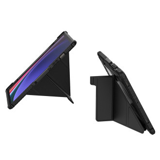 Pouzdro Nillkin Bumper Leather Case Pro pro Samsung Galaxy Tab S9 - černé
