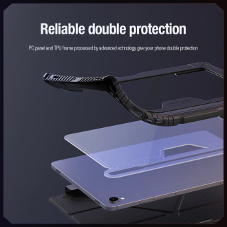 Pouzdro Nillkin Bumper Leather Case Pro pro Samsung Galaxy Tab S9 - černé