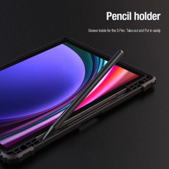 Pouzdro Nillkin Bumper Leather Case Pro pro Samsung Galaxy Tab S9 - černé