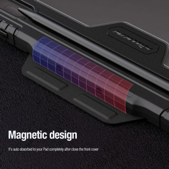 Pouzdro Nillkin Bumper Leather Case Pro pro Samsung Galaxy Tab S9+ - černé