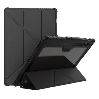 Pouzdro Nillkin Bumper Leather Case Pro pro Samsung Galaxy Tab S9 Ultra - černé
