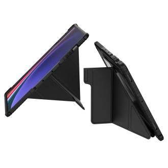 Pouzdro Nillkin Bumper Leather Case Pro pro Samsung Galaxy Tab S9 Ultra - černé