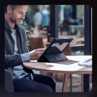 Pouzdro Nillkin Bumper Leather Case Pro pro Samsung Galaxy Tab S9 Ultra - černé