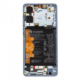Huawei P30 LCD Display + Dotyková Deska + Přední Kryt Breathing Crystal (Service Pack)