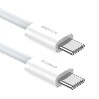 Baseus Superior Series ll USB-C - USB-C 30W 480Mb/s kabel 1m - bílý