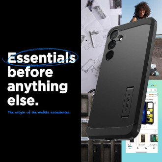 Pouzdro Spigen Tough Armor pro Samsung Galaxy A35 5G - černé