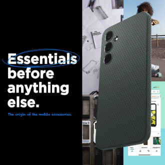 Pouzdro Spigen Liquid Air pro Samsung Galaxy A35 5G - zelené
