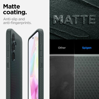 Pouzdro Spigen Liquid Air pro Samsung Galaxy A35 5G - zelené