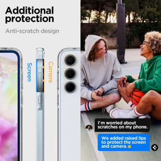 Pouzdro Spigen Ultra Hybrid pro Samsung Galaxy A35 5G - průhledné