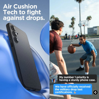 Pouzdro Spigen Liquid Air pro Samsung Galaxy A55 5G - matné černé