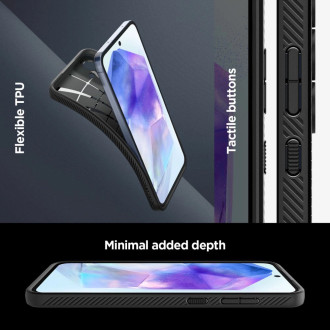 Pouzdro Spigen Liquid Air pro Samsung Galaxy A55 5G - matné černé