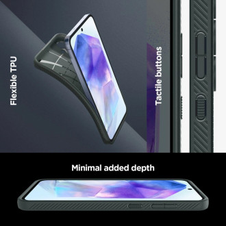 Pouzdro Spigen Liquid Air pro Samsung Galaxy A55 5G - zelené