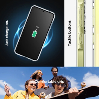 Pouzdro Spigen Ultra Hybrid pro Samsung Galaxy A55 5G - průhledné