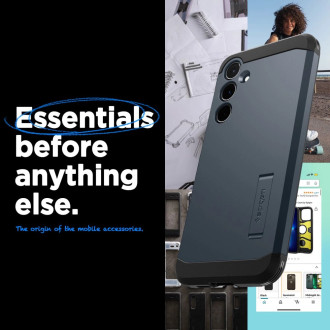 Pouzdro Spigen Tough Armor pro Samsung Galaxy A55 5G - šedé