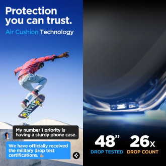 Pouzdro Spigen Tough Armor pro Samsung Galaxy A55 5G - šedé