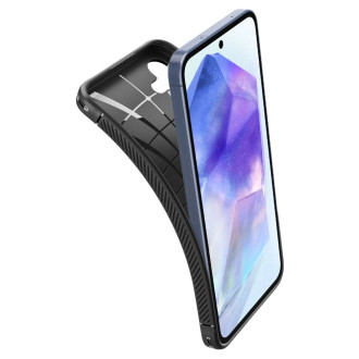 Pouzdro Spigen Rugged Armor pro Samsung Galaxy A55 5G - matné černé