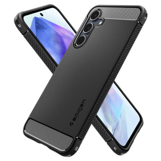 Pouzdro Spigen Rugged Armor pro Samsung Galaxy A55 5G - matné černé