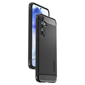 Pouzdro Spigen Rugged Armor pro Samsung Galaxy A55 5G - matné černé