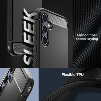 Pouzdro Spigen Rugged Armor pro Samsung Galaxy A55 5G - matné černé