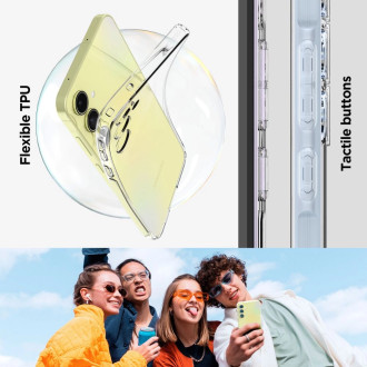 Pouzdro Spigen Liquid Crystal pro Samsung Galaxy A55 5G - průhledné
