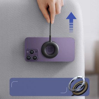 Bezdrátová magnetická nabíječka Joyroom 15W černá (JR-WQM03)
