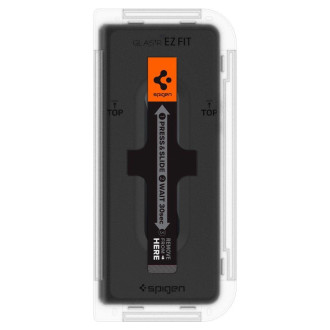 TEMPERED GLASS Spigen &quot;EZ FIT&quot; + HINGE FILM GALAXY WITH FOLD 4