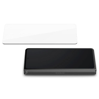TEMPERED GLASS Spigen &quot;EZ FIT&quot; + HINGE FILM GALAXY WITH FOLD 4