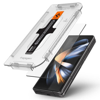 TEMPERED GLASS Spigen &quot;EZ FIT&quot; + HINGE FILM GALAXY WITH FOLD 4