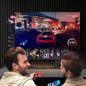 Ugreen přepínač Rozbočovač HDMI - 2x HDMI 4K 60Hz černý (CM217)