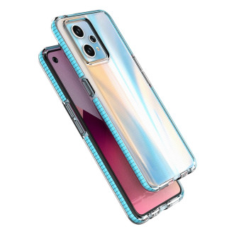 Spring Case pro Realme 9 Pro+ / Realme 9 silikonový kryt s rámečkem světle růžový