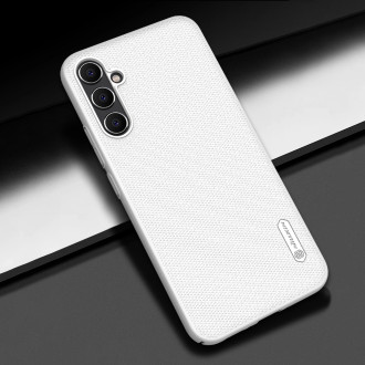 Pevné pouzdro pro Samsung Galaxy A34 5G + stojan na telefon Nillkin Super Frosted Shield - Bílý