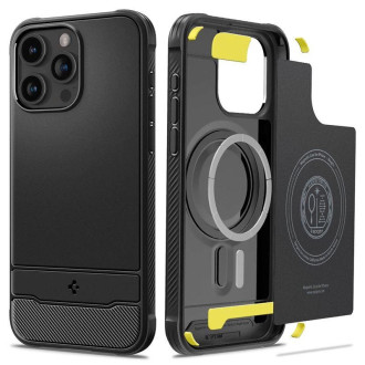 Spigen RUGGED ARMOR MAG MAGSAFE IPHONE 15 PRO MATTE BLACK