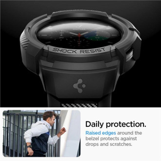 Spigen RUGGED ARMOR &quot;PRO&quot; GALAXY Watch 5 PRO (45 MM) BLACK