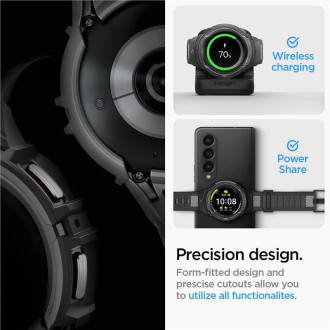 Spigen RUGGED ARMOR &quot;PRO&quot; GALAXY Watch 5 PRO (45 MM) BLACK