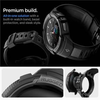 Spigen RUGGED ARMOR &quot;PRO&quot; GALAXY Watch 5 PRO (45 MM) BLACK